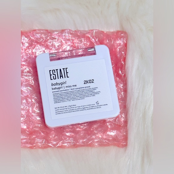 🆕 ESTATE Duo Eyeshadows “BabyGirl” Pressed Compact High End Makeup Neutral Tone - Picture 3 of 12